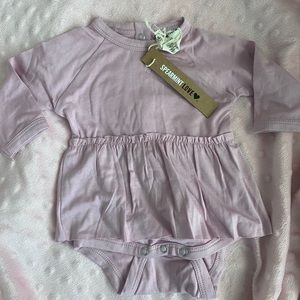 SpearmintLOVE skirted onesie